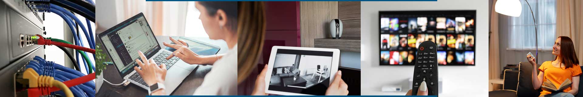 RT Elektrik kollage IT Smart Home
